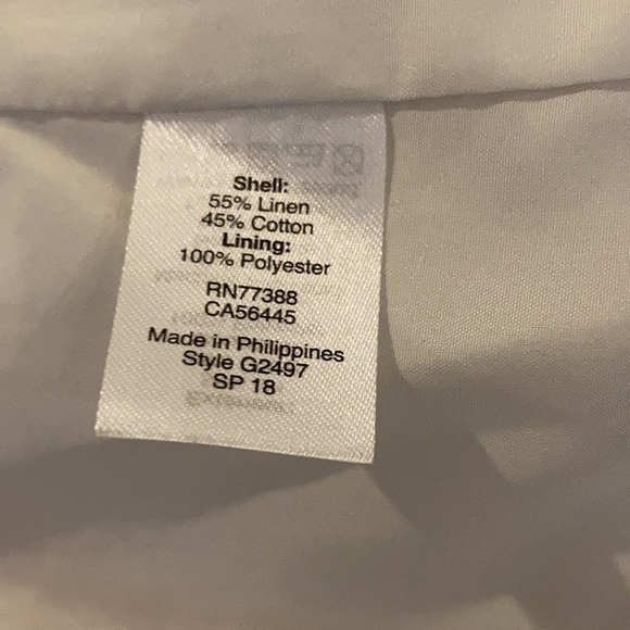 J. Crew Schoolboy Linen jacket Sz 8 - Picture 9 of 9